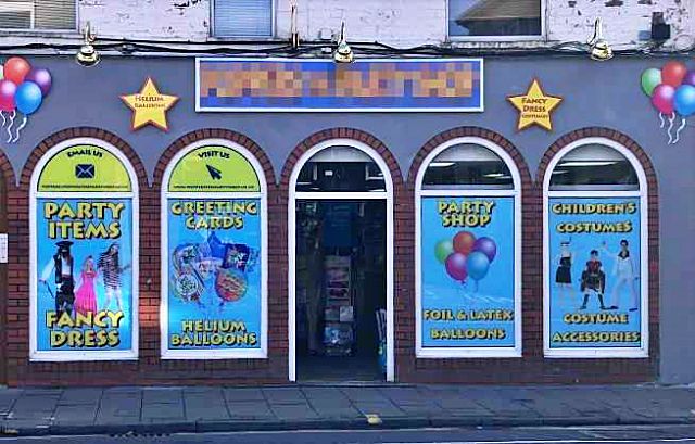 Party Shop in Somerset For Sale