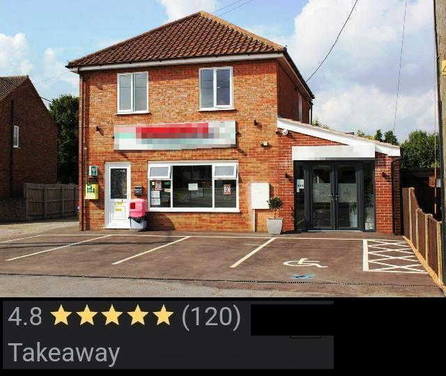 Well established and renowned Pizza Takeaway & Kebab Shop with monopoly catchment area in Norfolk For Sale