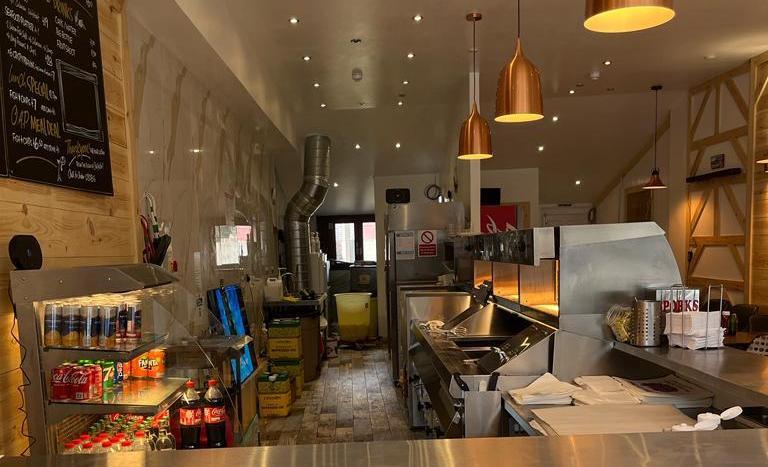 Ultra Modern Fish & Chip Shop in Streatham For Sale