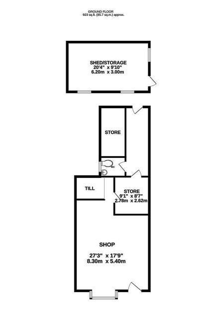 Virtually Freehold Convenience Store in Berkshire For Sale for Sale