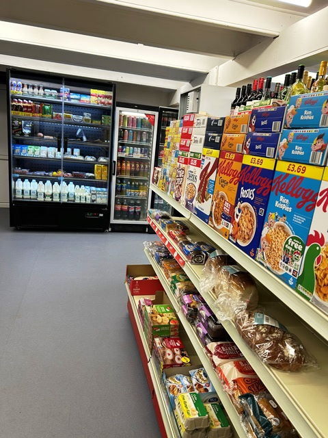 Interior of Convenience Stores in Falmouth