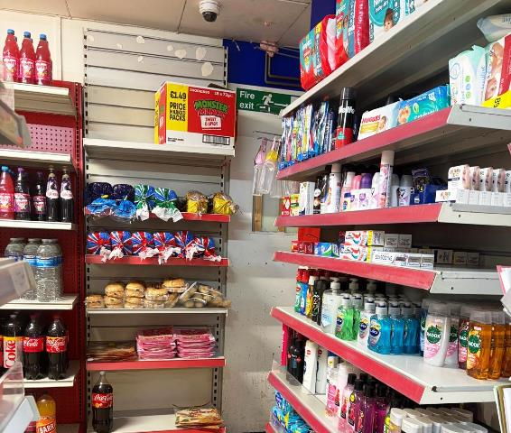 Interior of Convenience Stores in Cardiff