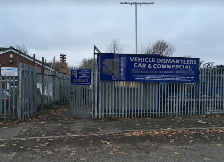 Vehical Salvage Yard in South Yorkshire For Sale