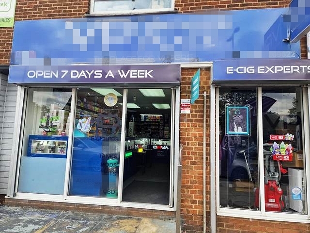 Old Established Vape Shop in Northamptonshire For Sale