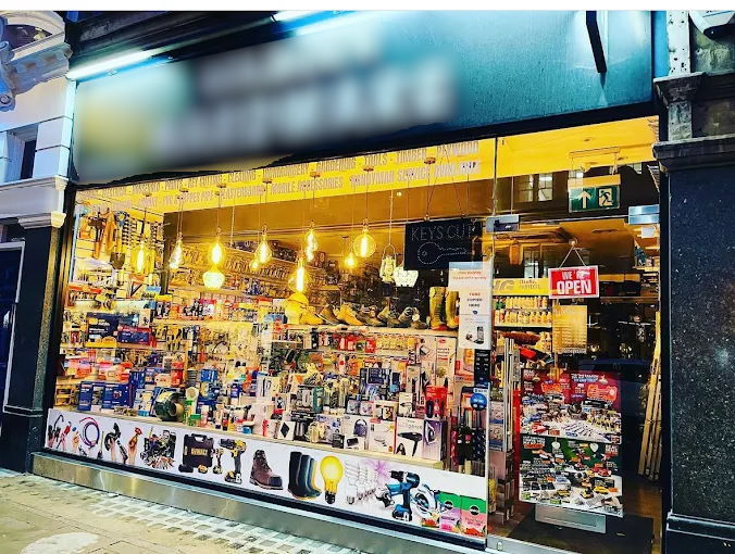 Hardware Store in Central London For Sale