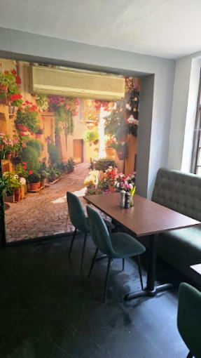 Inside a Fast Food Restaurants in Westerham