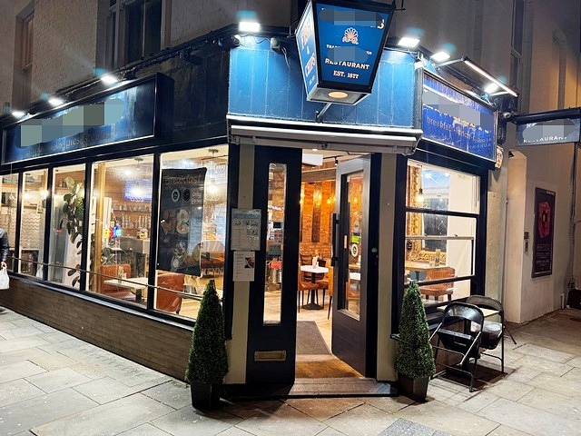 Cafe plus Seafood Restaurant in South London For Sale