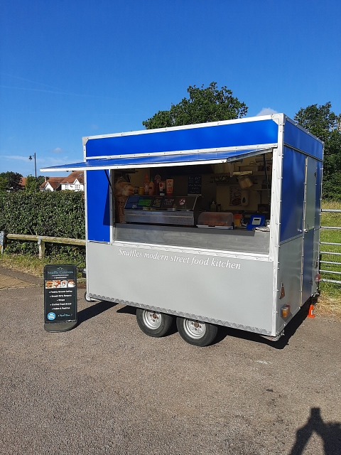 Mobile Catering Trailer with Permanent Pitch in Hertfordshire For Sale