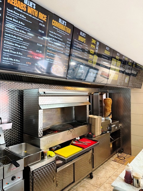 Fast Food Restaurant (Kebabs and Pizza ) in Kent For Sale