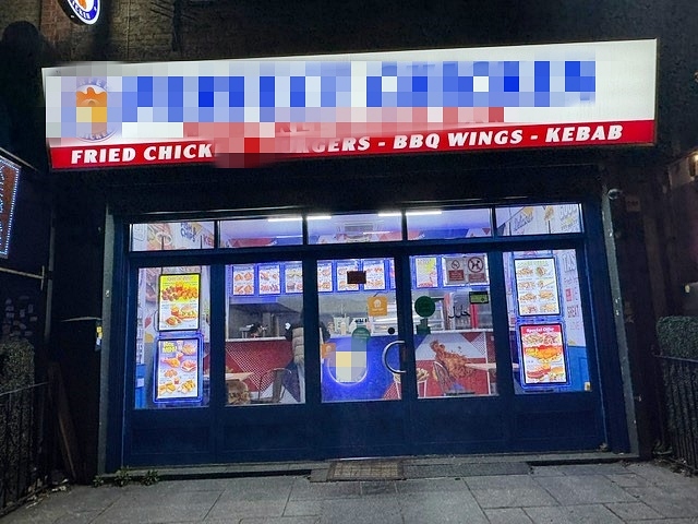 Chicken plus Kebab Shop in South London For Sale