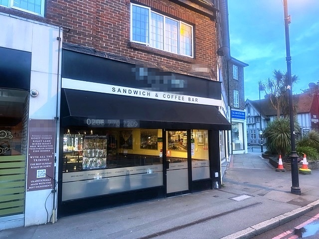 Well Fitted Coffee Shop and  Sandwich Bar in Surrey For Sale