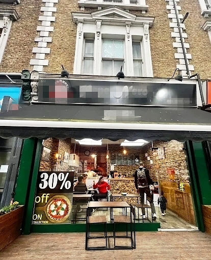 Wood Fired Pizza Restaurant in West London For Sale