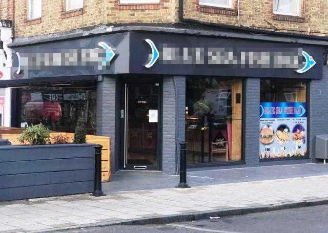 Fish and Chip Shop with Forecourt Seating in South London For Sale