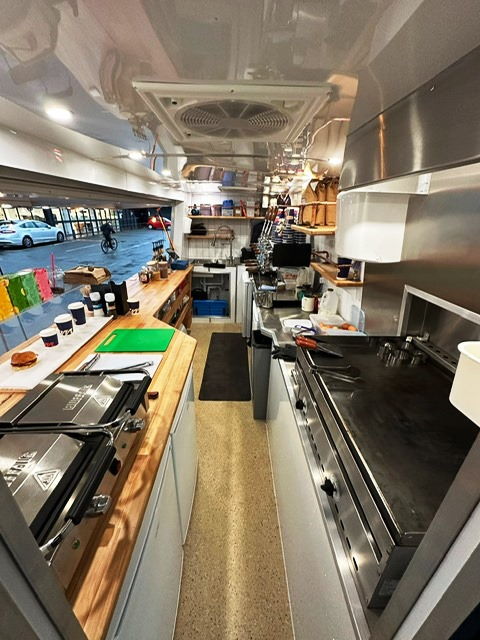 Mobile Catering Van with Dedicated Retail Pitch in Middlesex For Sale