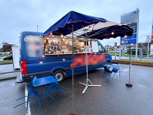 Mobile Catering Van with Dedicated Retail Pitch in Middlesex For Sale for Sale