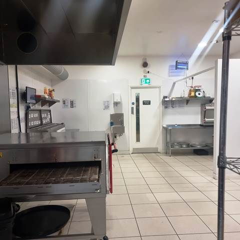 Inside a Fast Food Restaurants in Essex