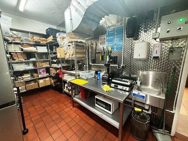 Inside a Fast Food Restaurants in Surrey