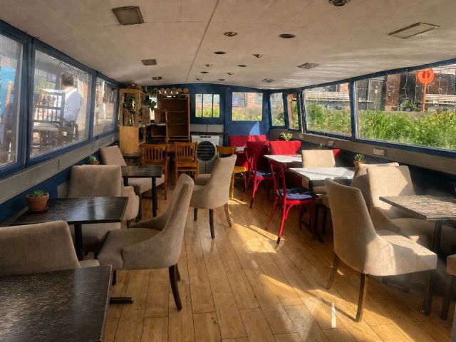 Cafe on a Boat in Gloucestershire For Sale