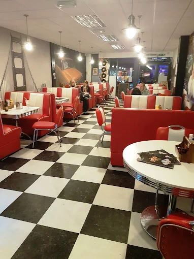Inside a Fast Food Restaurants in Suffolk