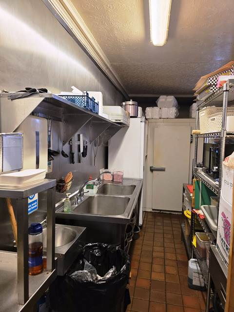Inside a Fast Food Restaurants in Scotland