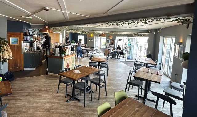 Interior of Cafes in South Wales